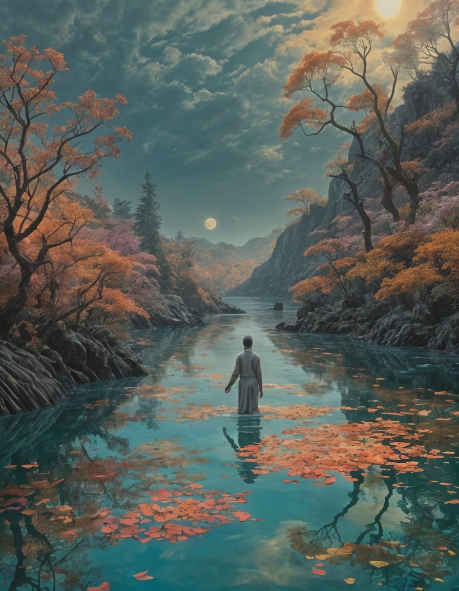 Creation of Life Conceptual Image