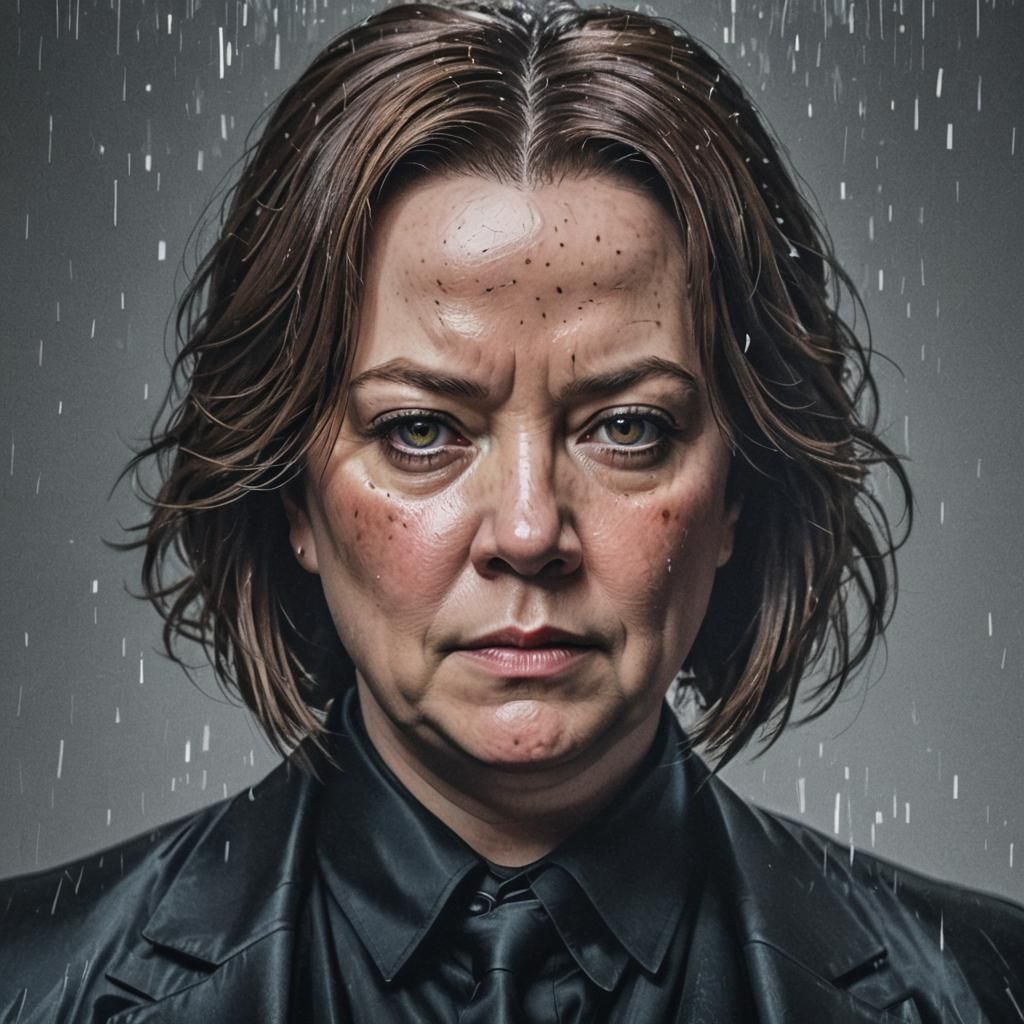 Realistic Female John Wick Portrait