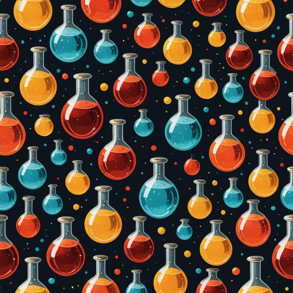 AI Generated Abstract Visual Experiment