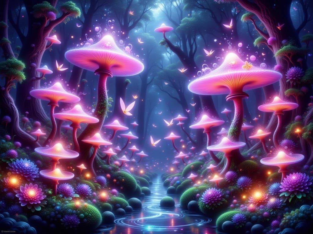 Mushroom forest 9