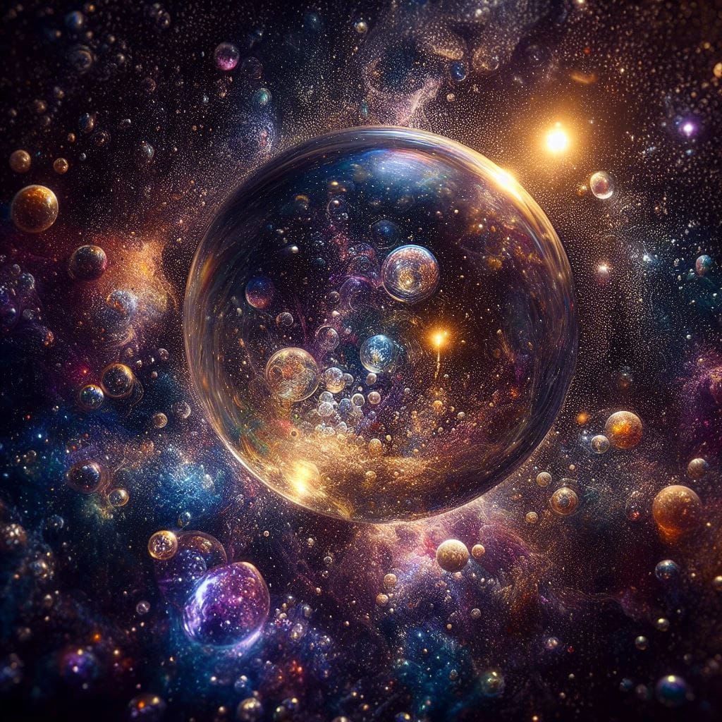 Teardrop of the Universe: Cosmic Art