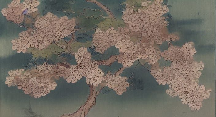 Serene Bonsai Masterpiece in Soft, Golden Light