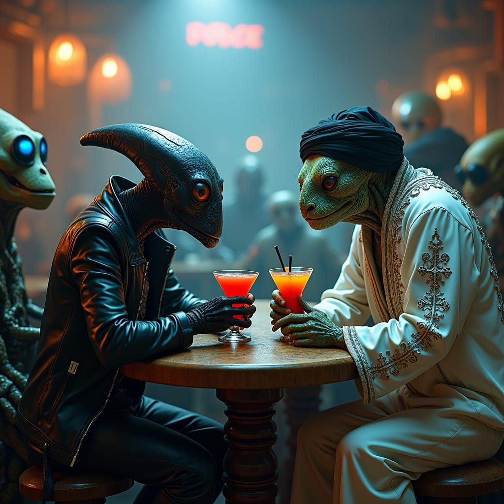 "Come Over, He Said, We'll Have Gungan Snouts!"