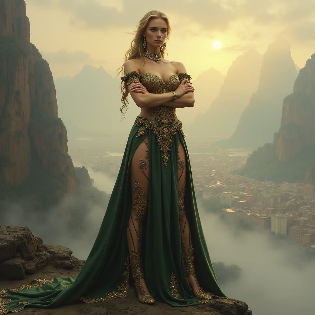 Majestic Goddess in Twilight Majesty