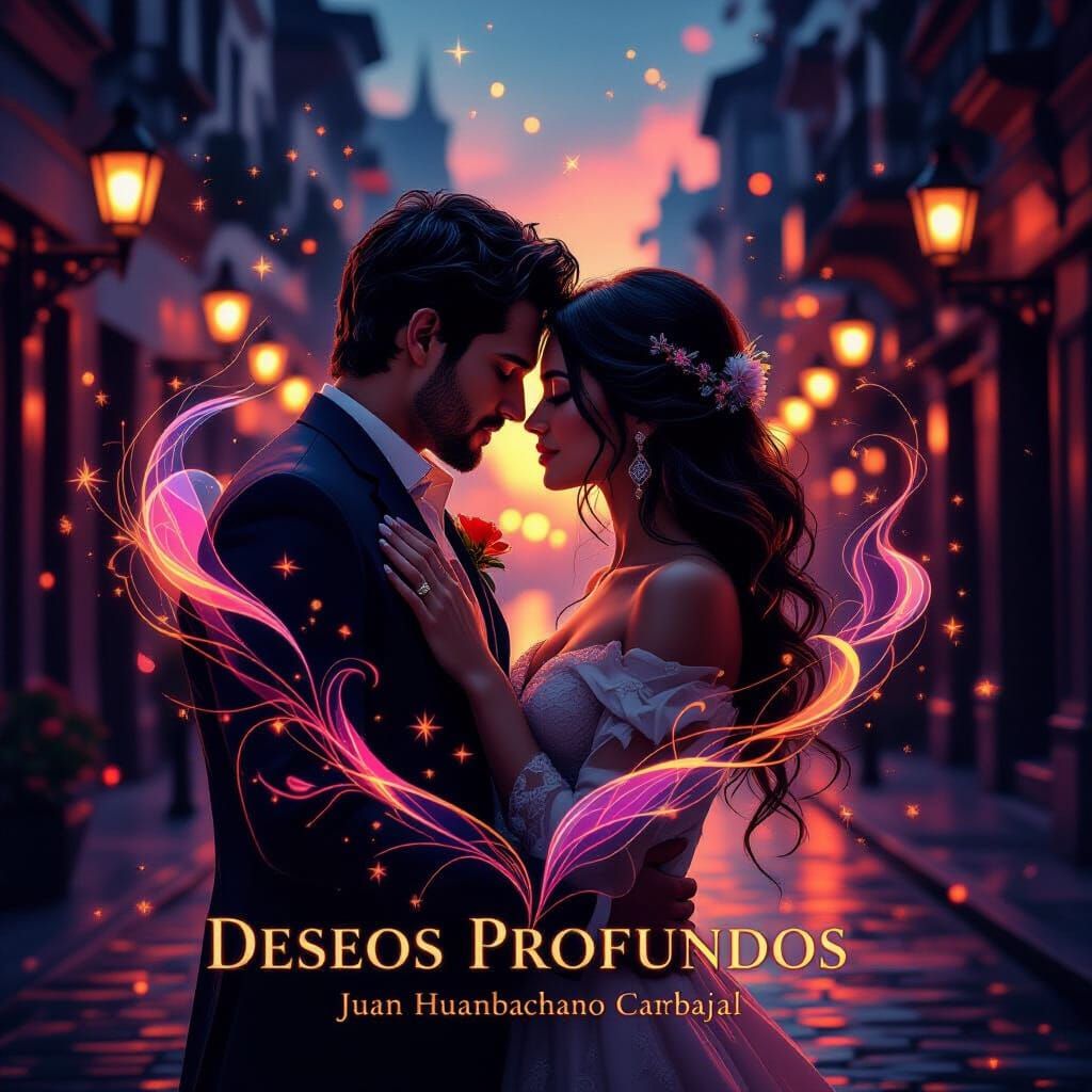 Mystical Romantic Pop Album Cover Art