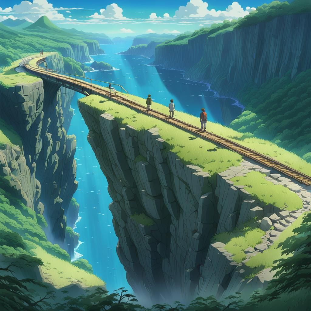 Geologist's Return: Anime Film in Studio Ghibli Style