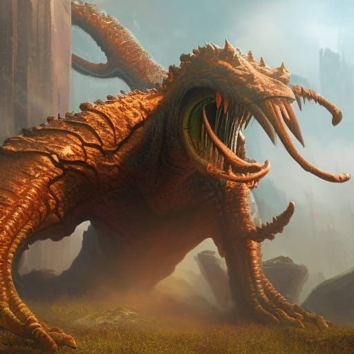 Alien Monsters Invade Earth: Hyperdetailed Concept Art