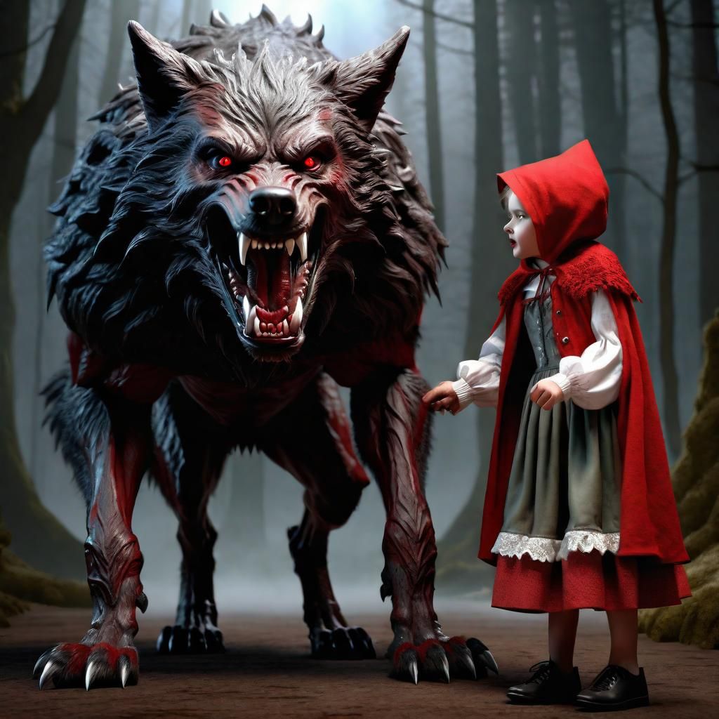 Red Riding Hood and the Werewolf: A Dark Fairytale