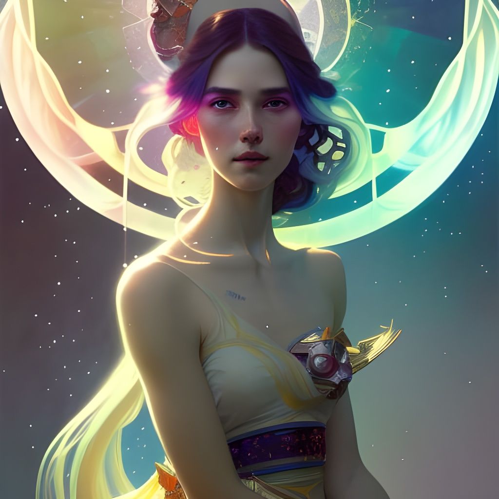 Galactic princess, Annaasia from Tarantula Nebula