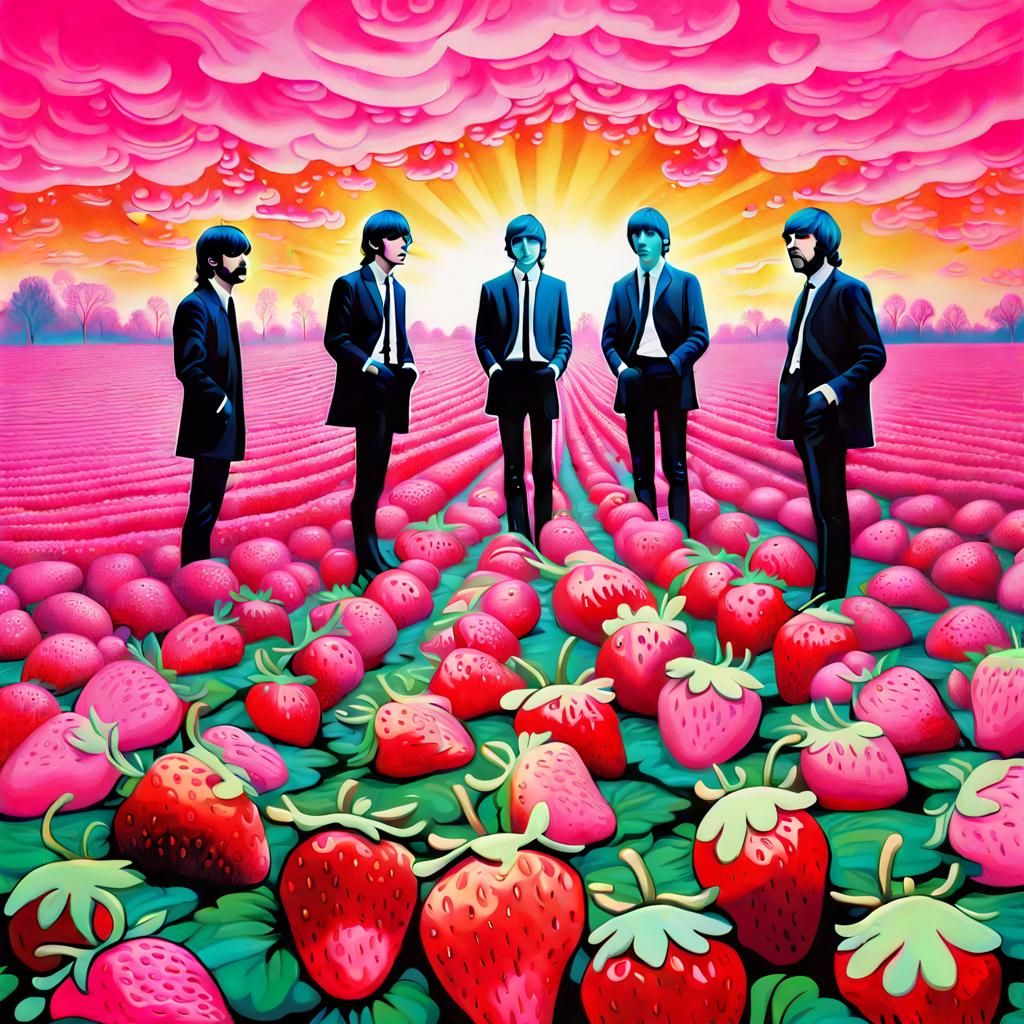 The Beatles Strawberry Field: Psychedelic Pop Surrealism