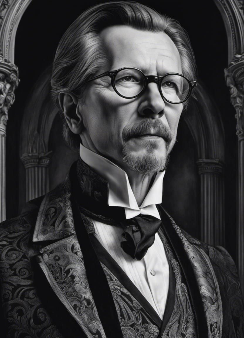 Gary Oldman as Victorian man
