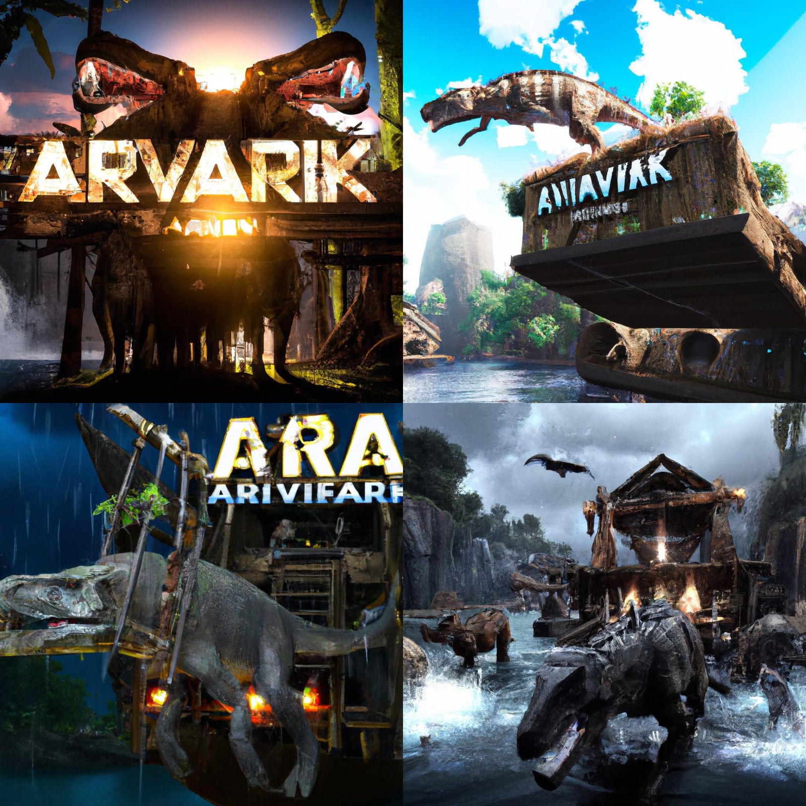 Ark Survival Evolved Game Art