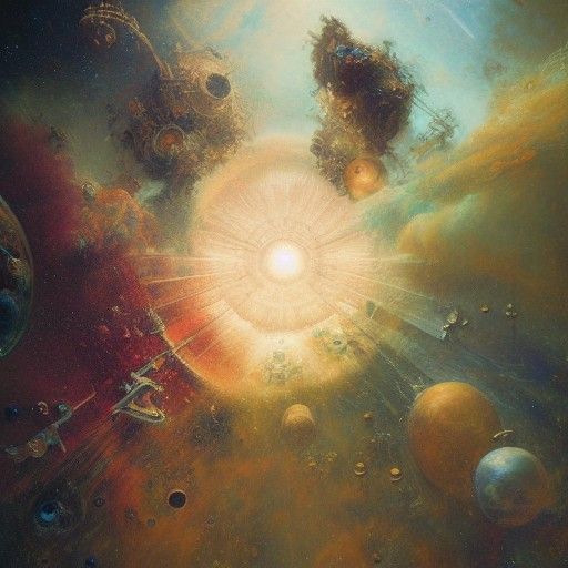 Astral Flight Adapter: Aurora Oil Painting