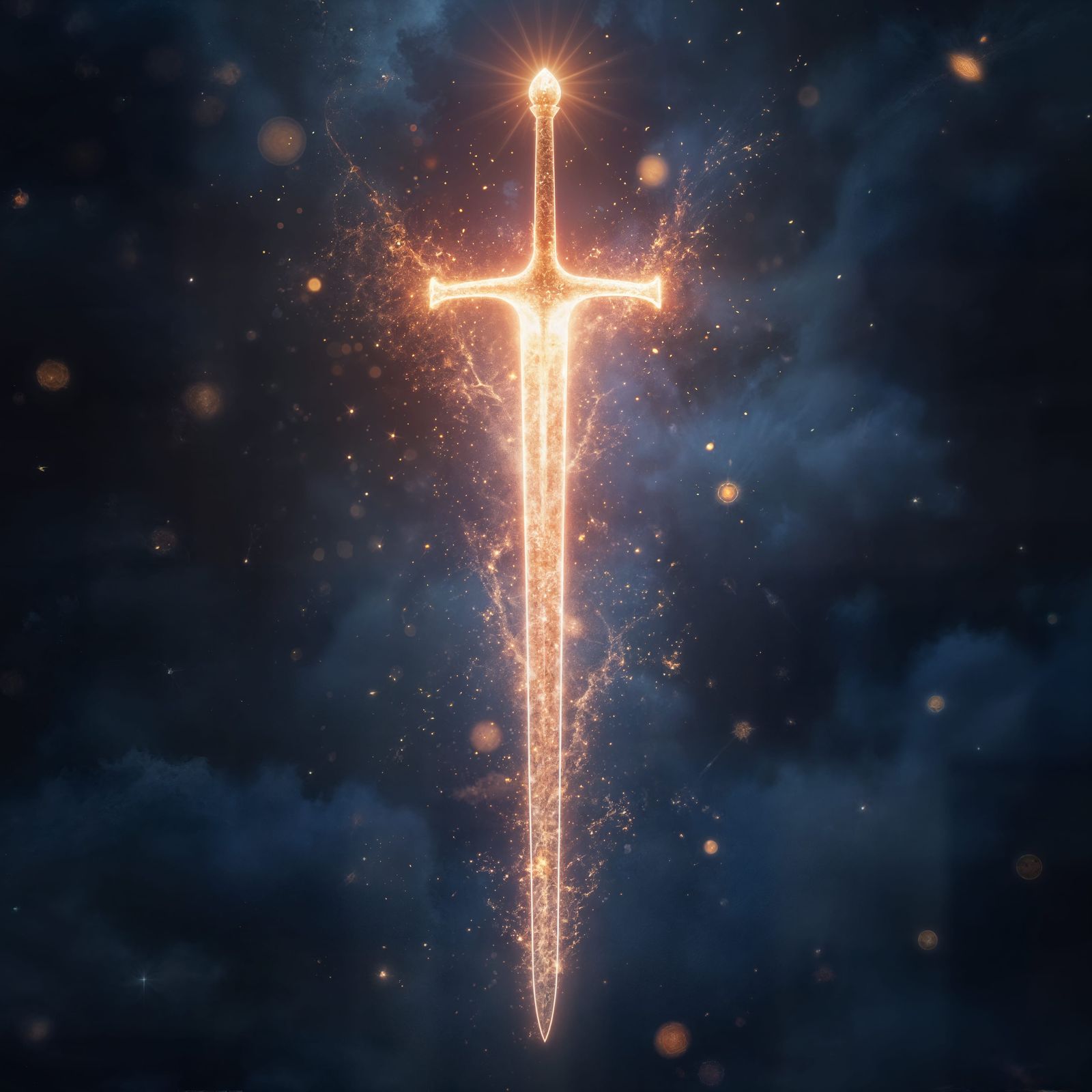 Radiant Arcane Sword of Light in Splendid Glory
