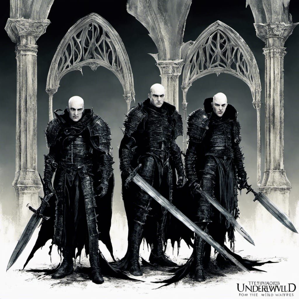 Knight vampires from the  movie "Underworld"