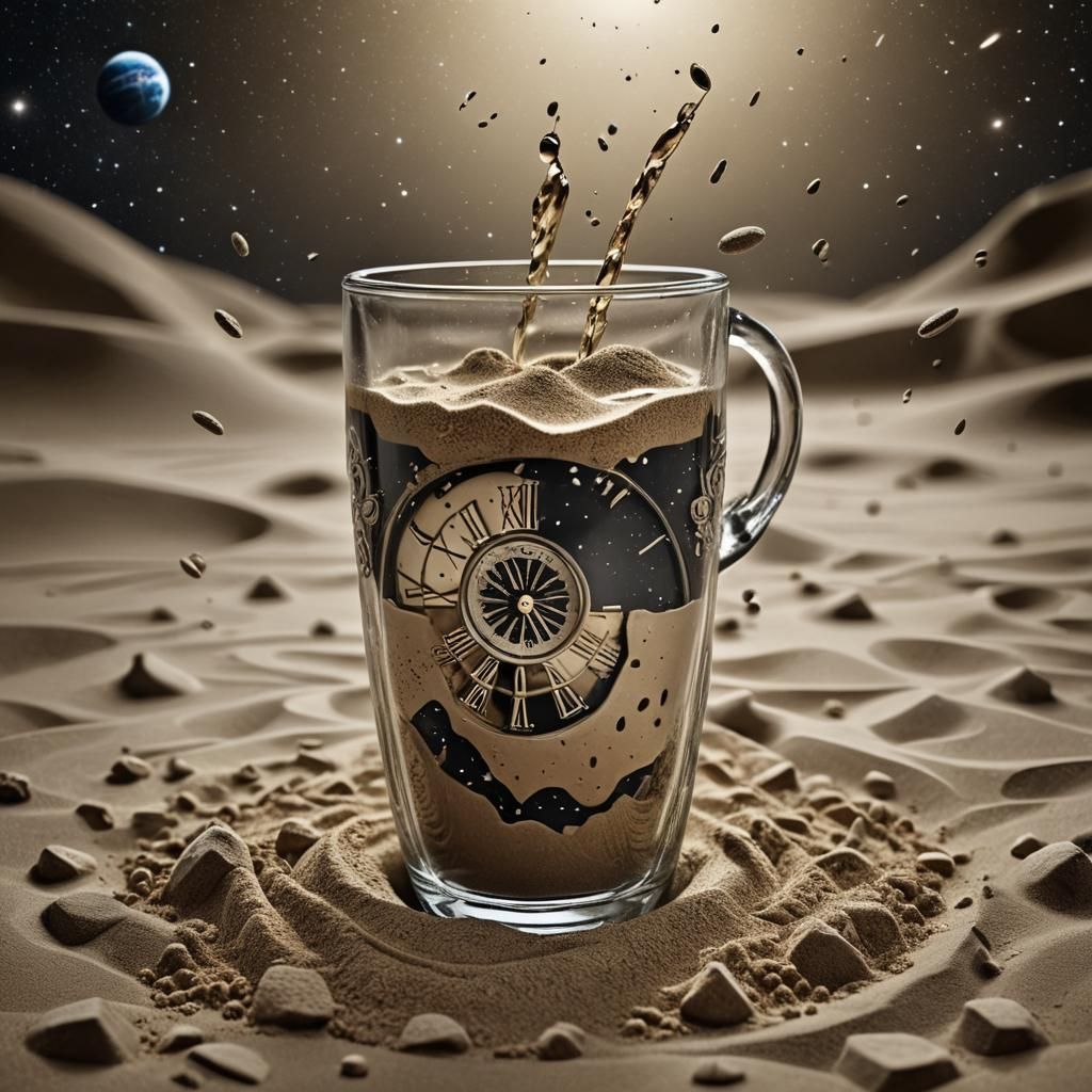 Time and Space: Hyperrealistic Digital Art