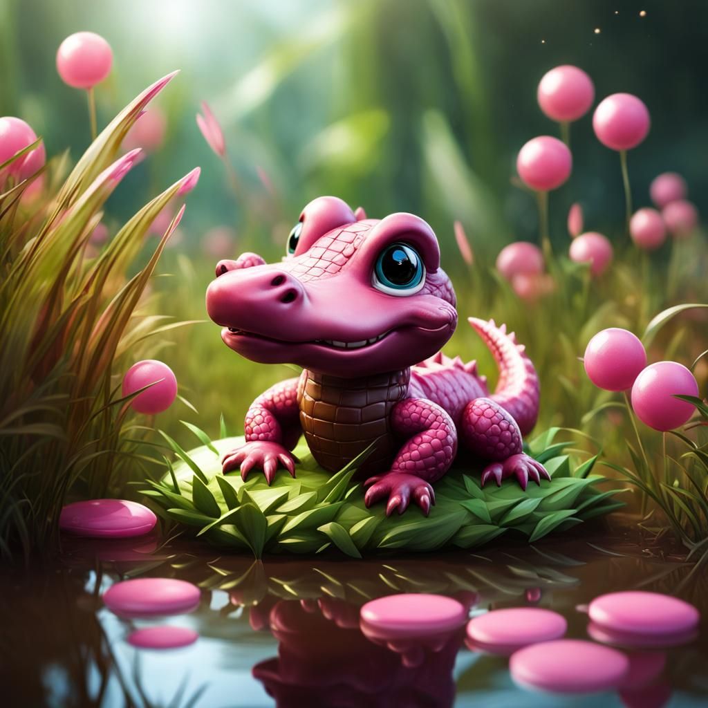 Strawberry Chocolate Alligator