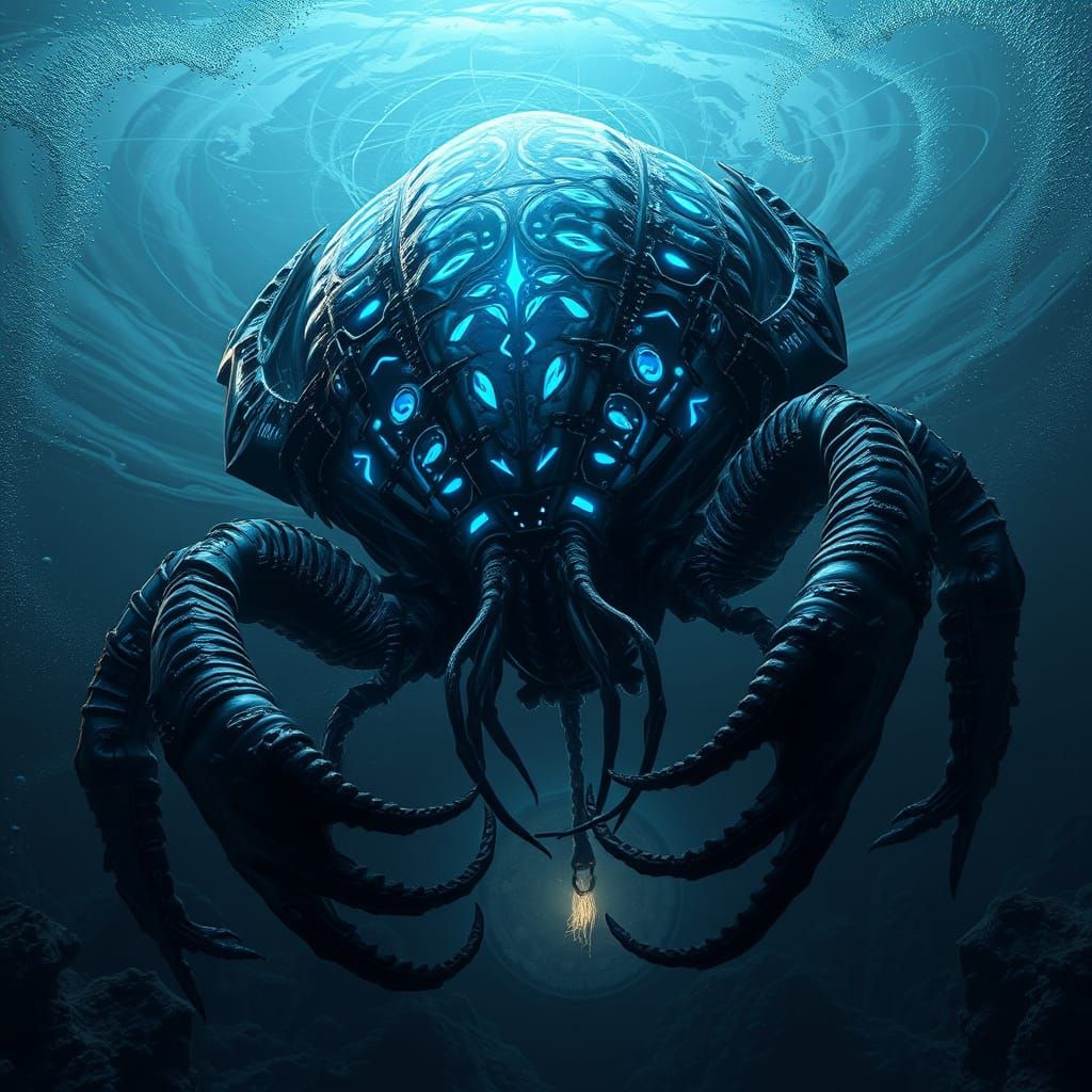 Alien Deep-Sea Crab of Nöher's Trench