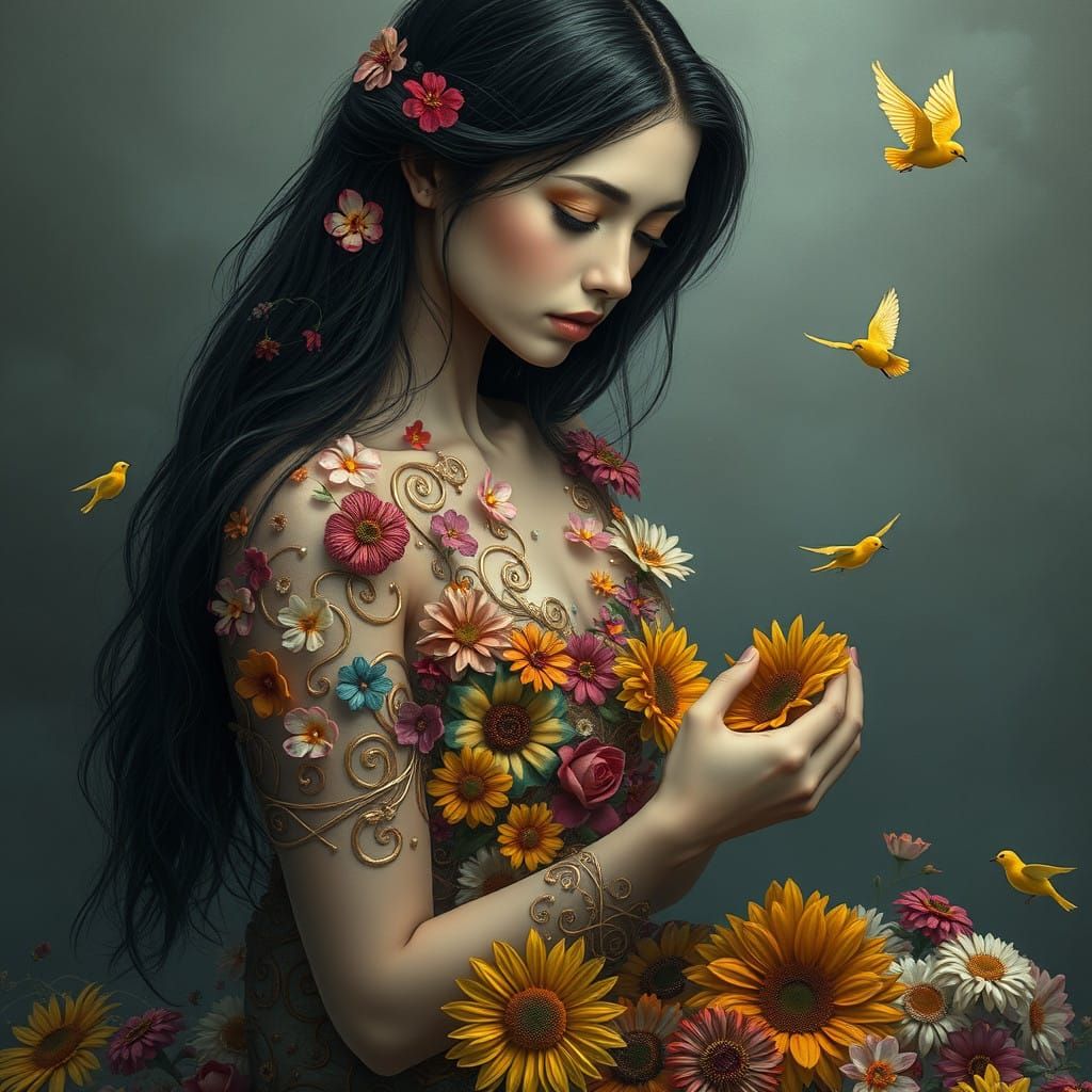 Enchanting Woodland Goddess