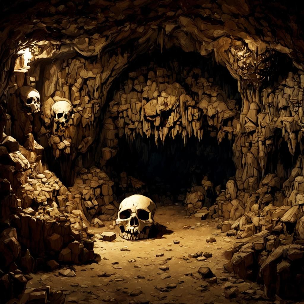 The Cave of Caerbannog, home of the Legendary Black Beast of...
