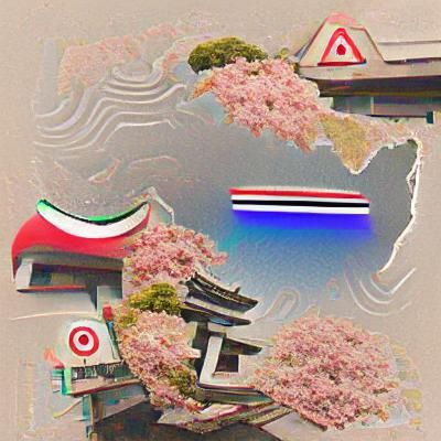 AI Interpretation of Japan