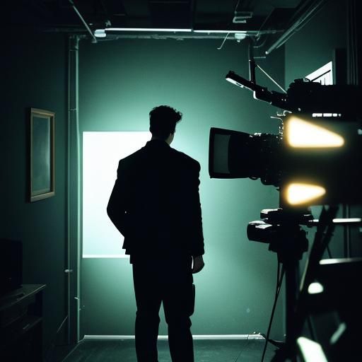 Dramatic Television Still with Cinematic Lighting