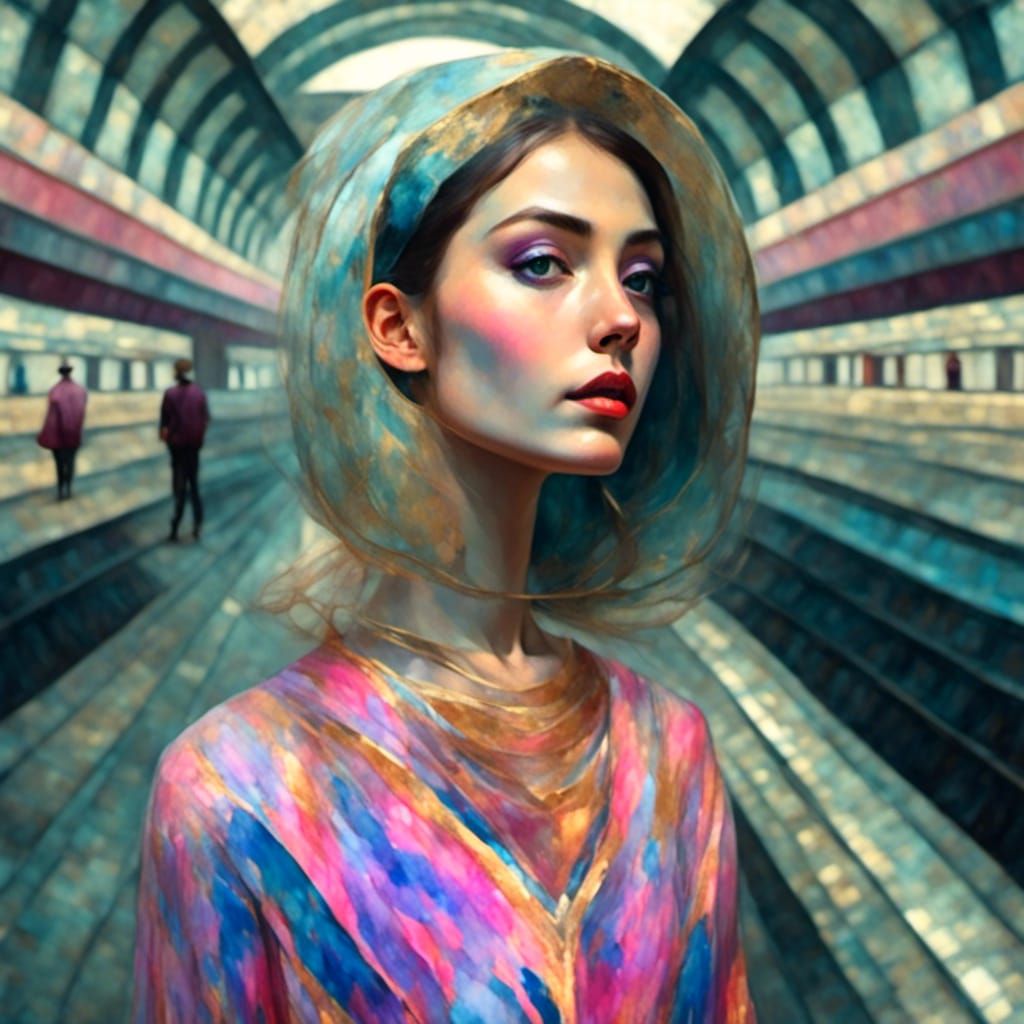 Dynamic Hologram Effect with Liquid Ink