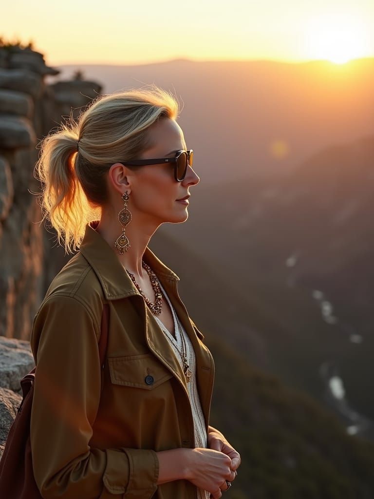 Ralph Lauren Outdoor Clothing Editorial Photo in Wyoming