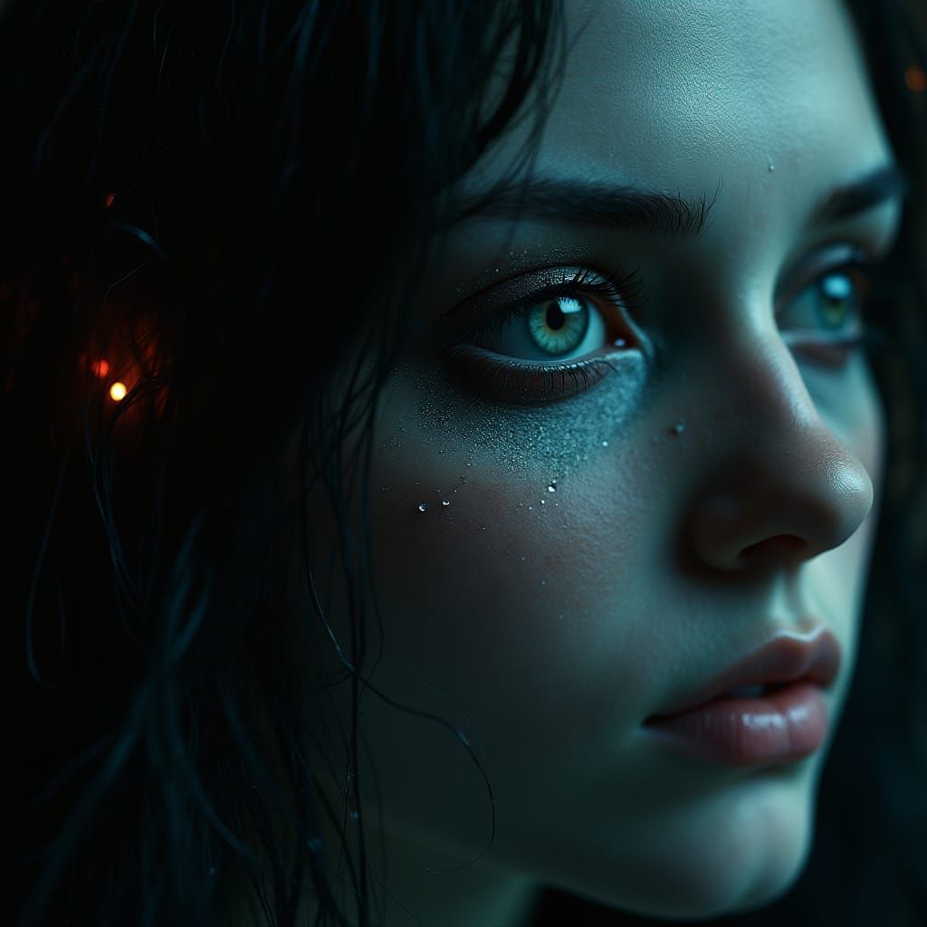 Hyperrealistic Portrait of Zero in Cinematic HDR