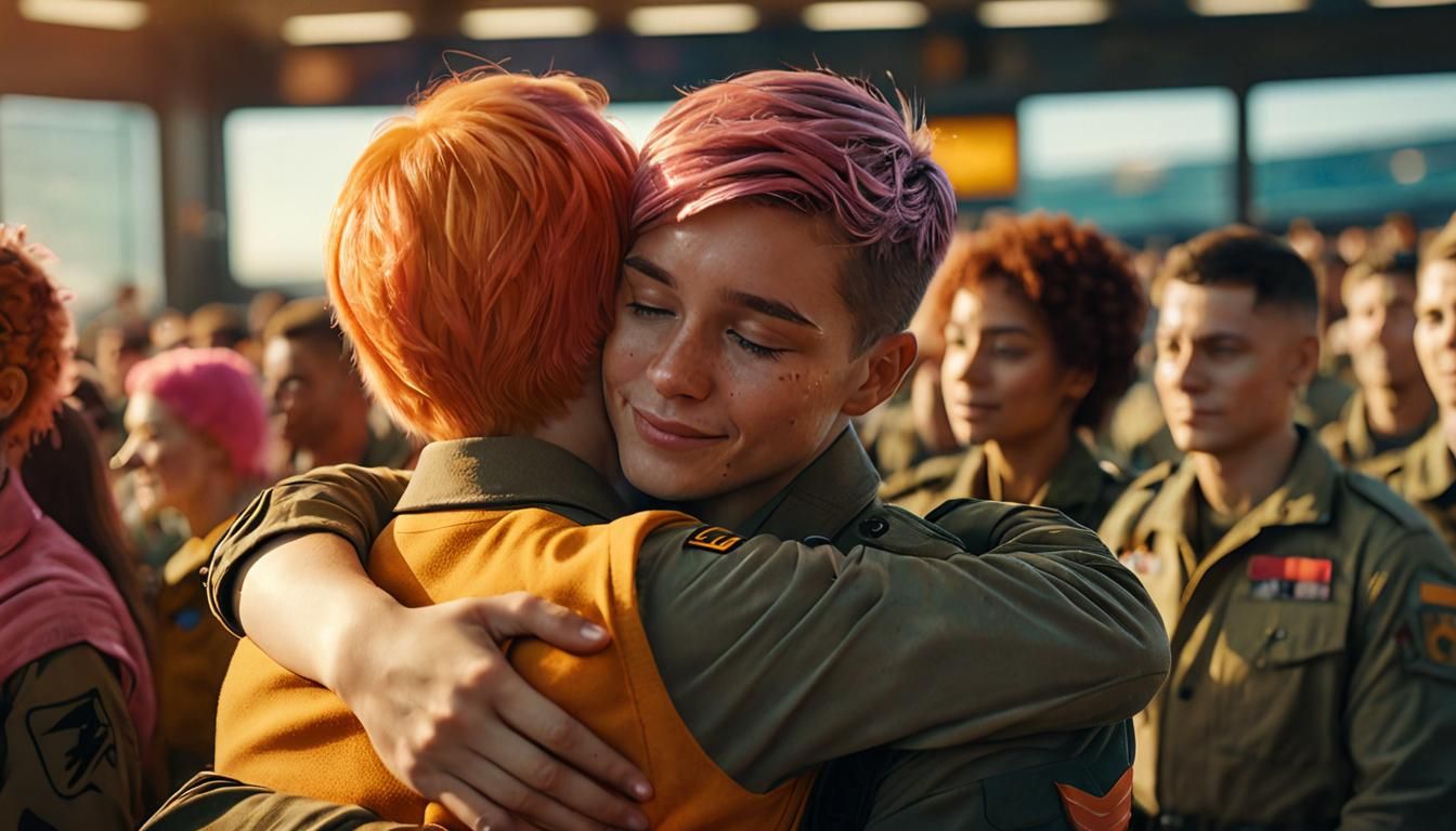 Soldiers Return Home: A Heartwarming Reunion