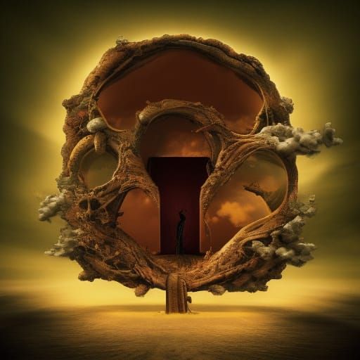 Pink Floyd Inspired Surreal Digital Art