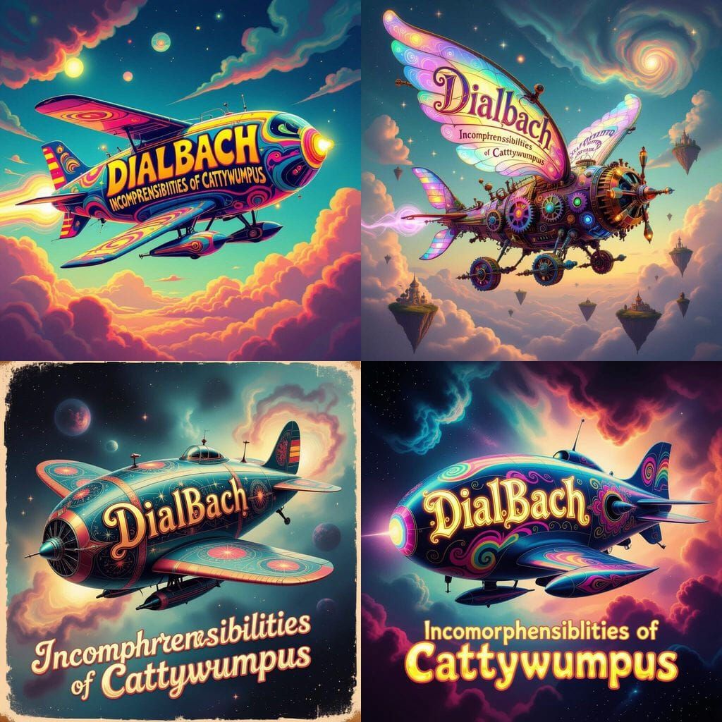 Psychedelic Flying Machine with DialBach - Cattywumpus Incom...
