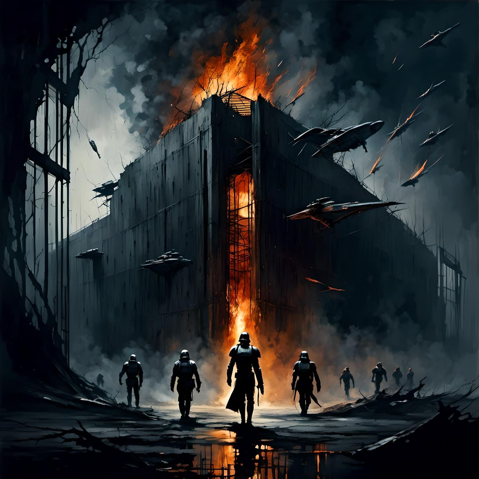 Attack on prison block 99