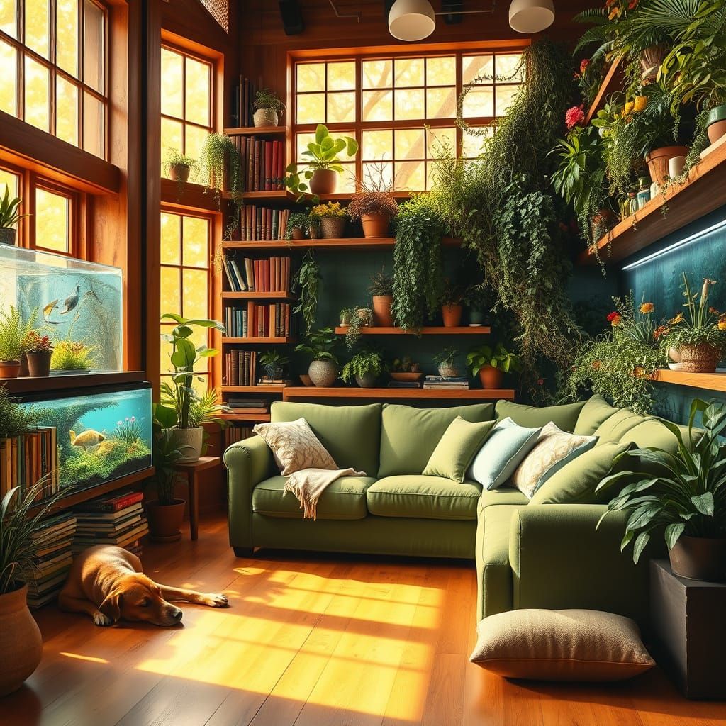 Serene Plant Shop Sanctuary