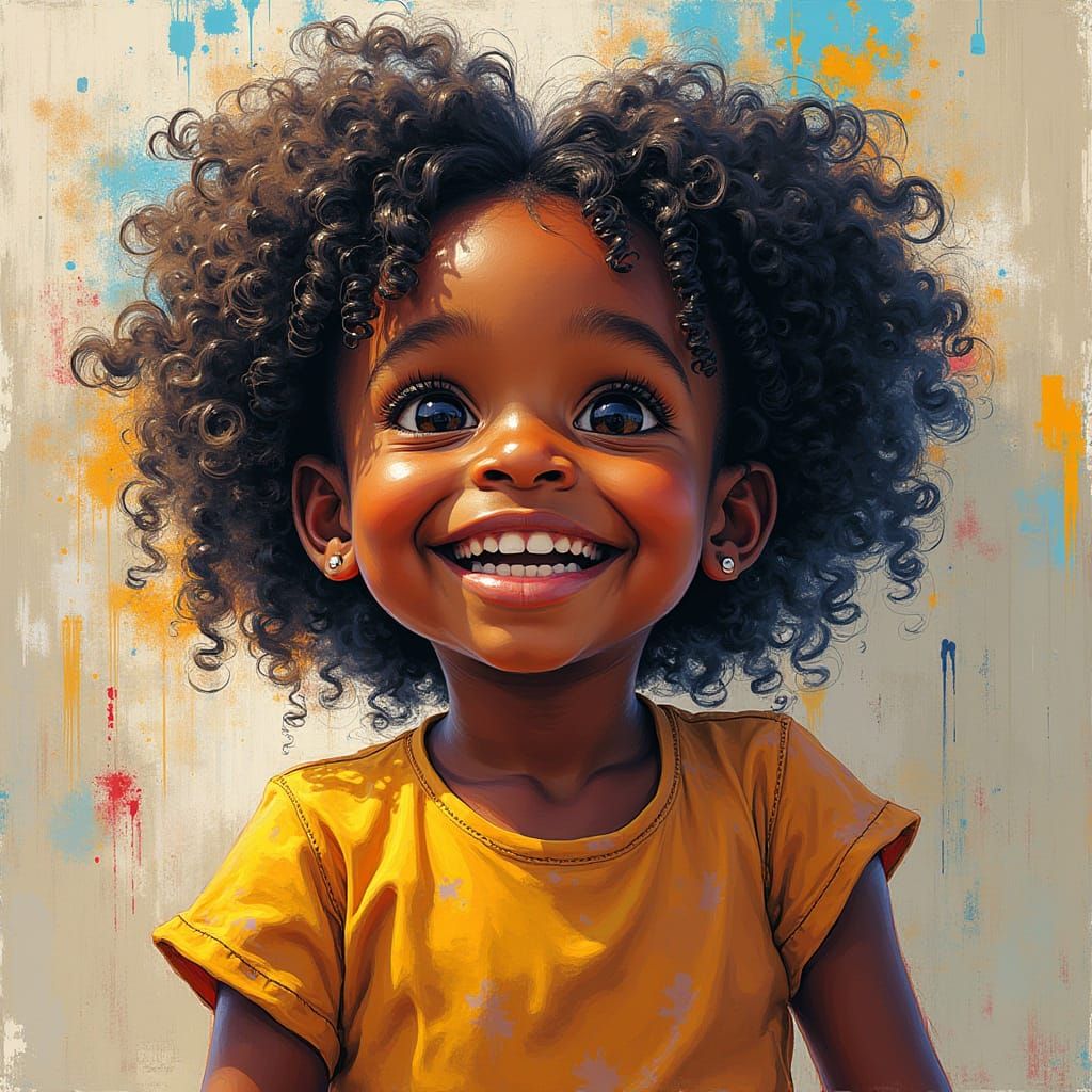 Girl Studies Constitution on Citizenship Day