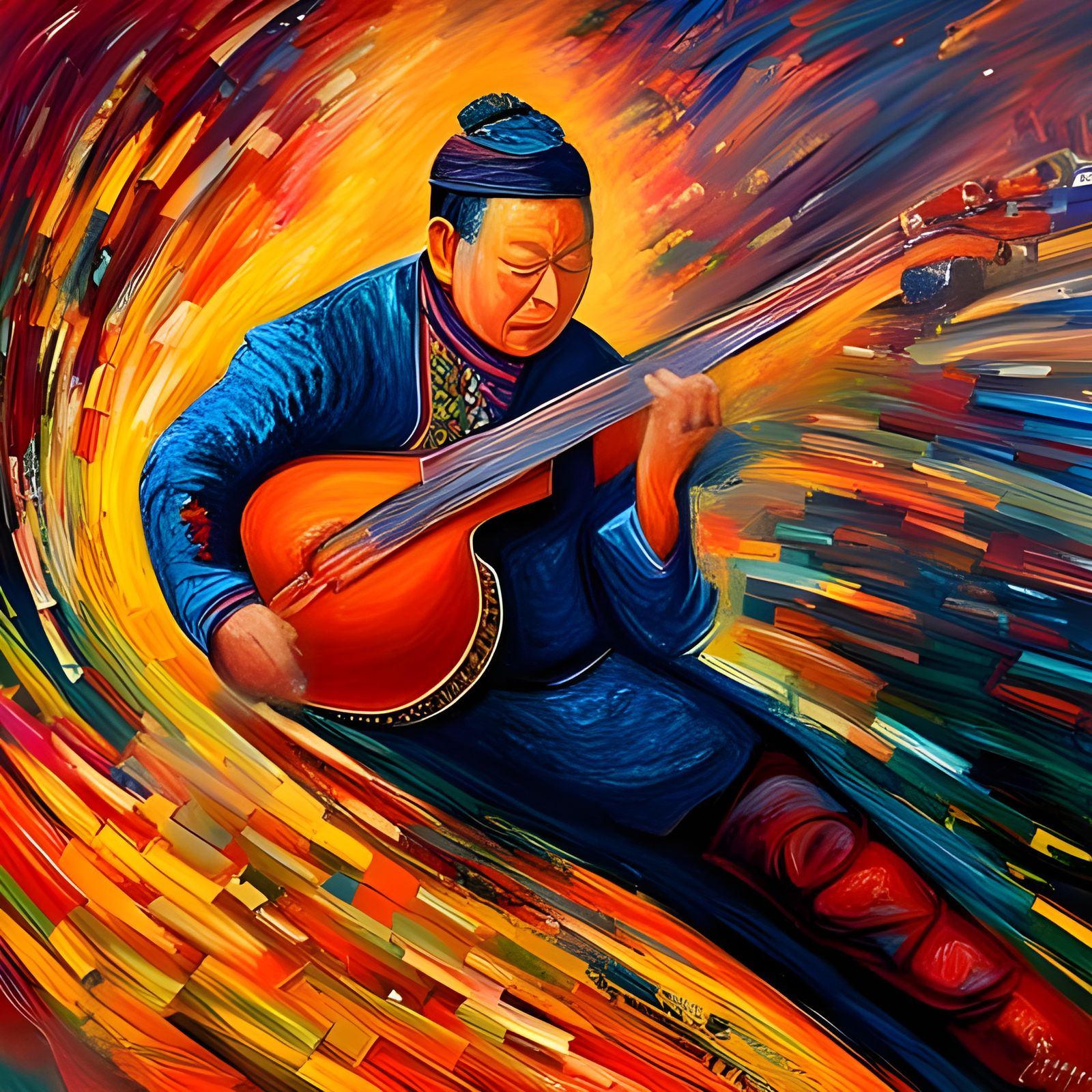 Impression of a Mongolian Morin Khuur Performance