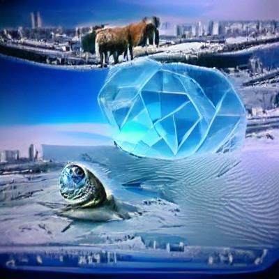 Frozen Diamond Planet: A Celestial Jewel
