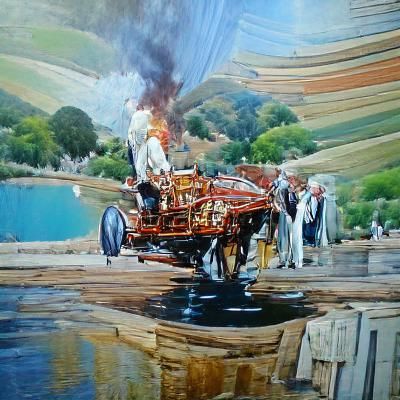 Dick Van Dyke as Oil Painting by Gurney
