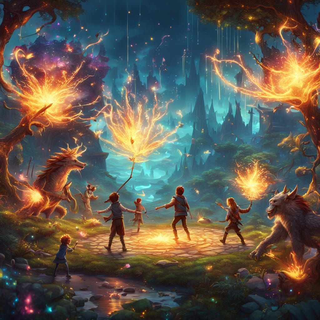 Kids' Fantasy World Brought to Life