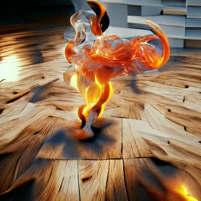 Dancing Flame and Smoke in 3D