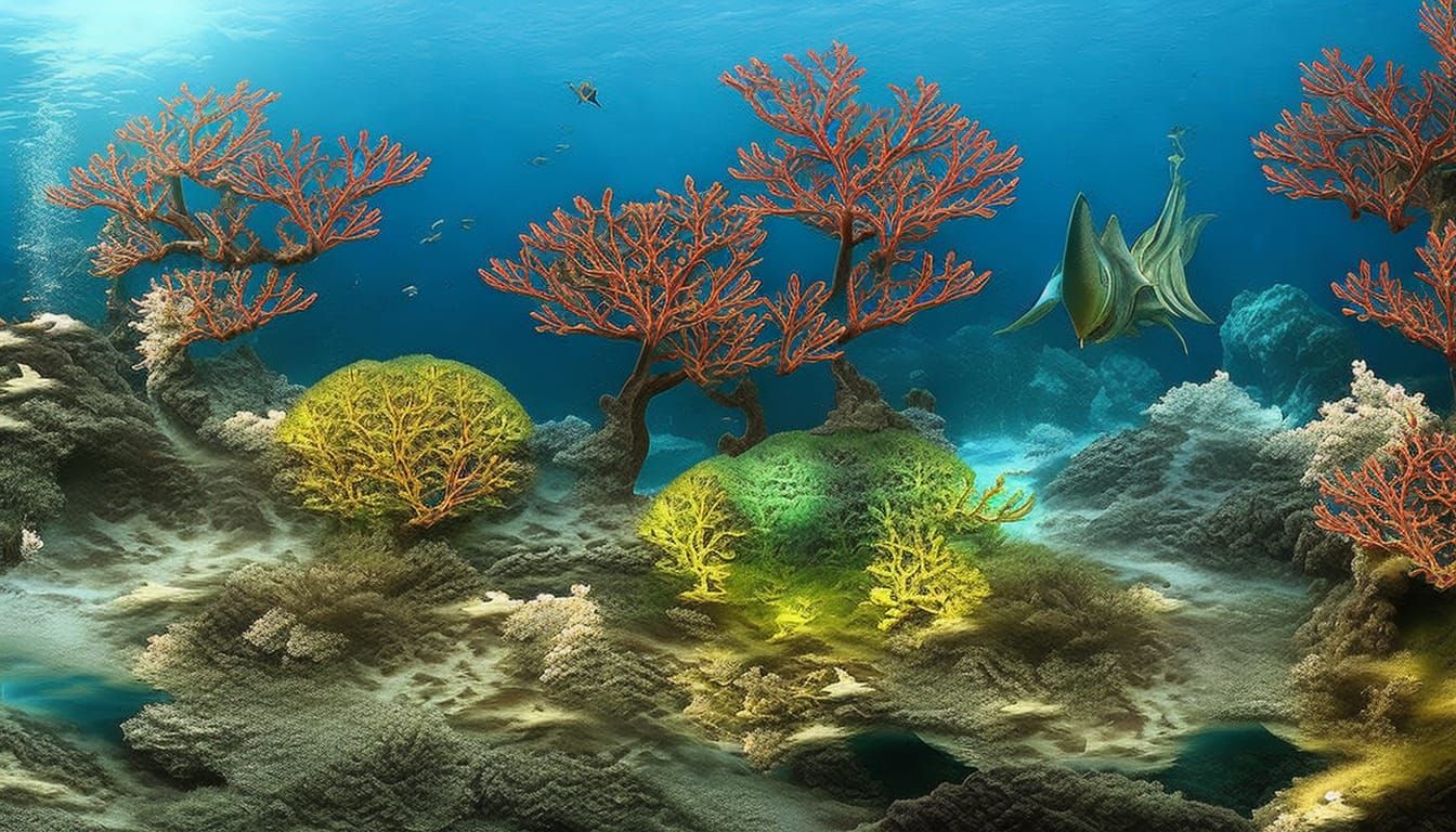 Mystic Underwater World in Photorealistic Detail