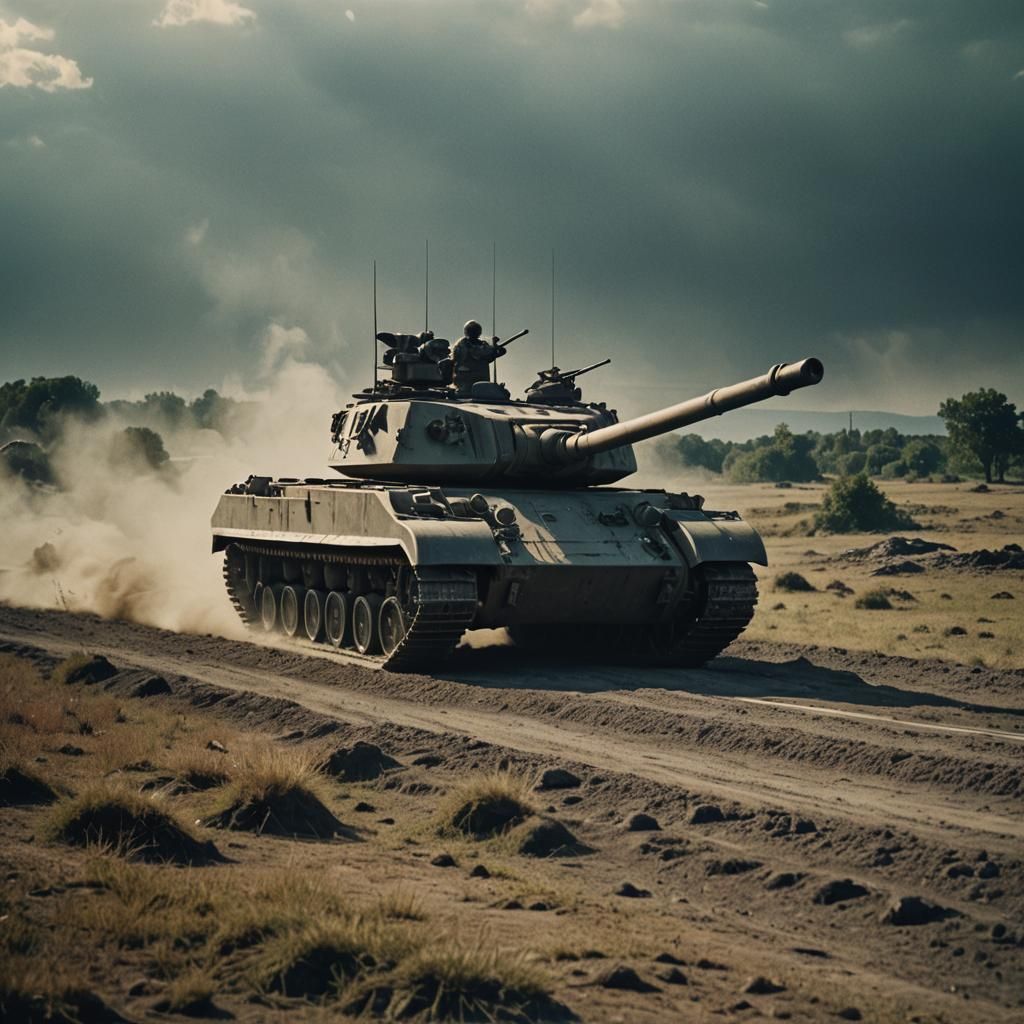 Epic Cinematic Tank Film Still