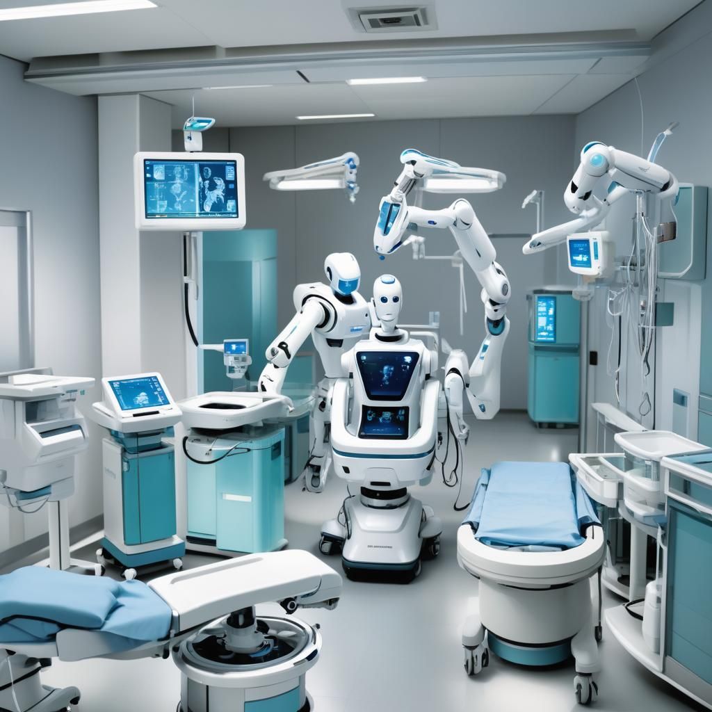 Automated Robotic Hospital of the Future
