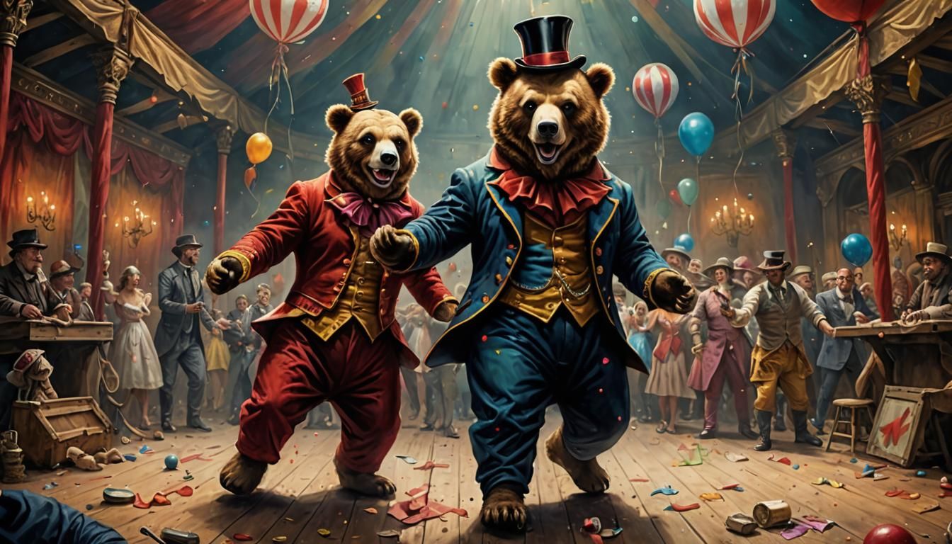 Circus bears