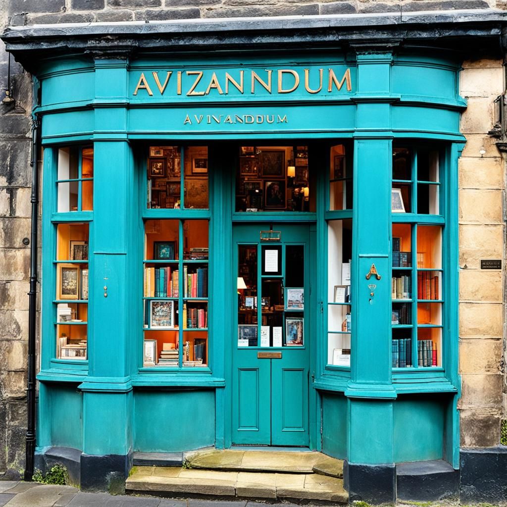 Avizandum Bookshop: Abstract Art in Edinburgh