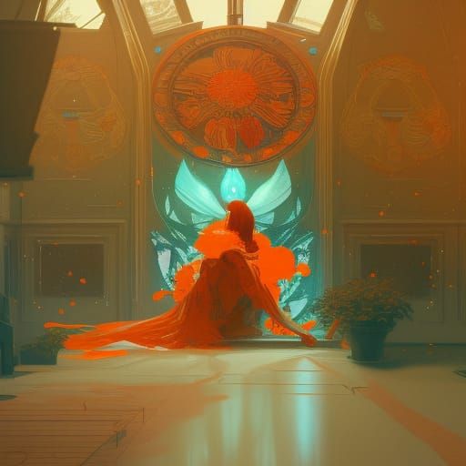 Dynamic Concept Art with Intricate Detail