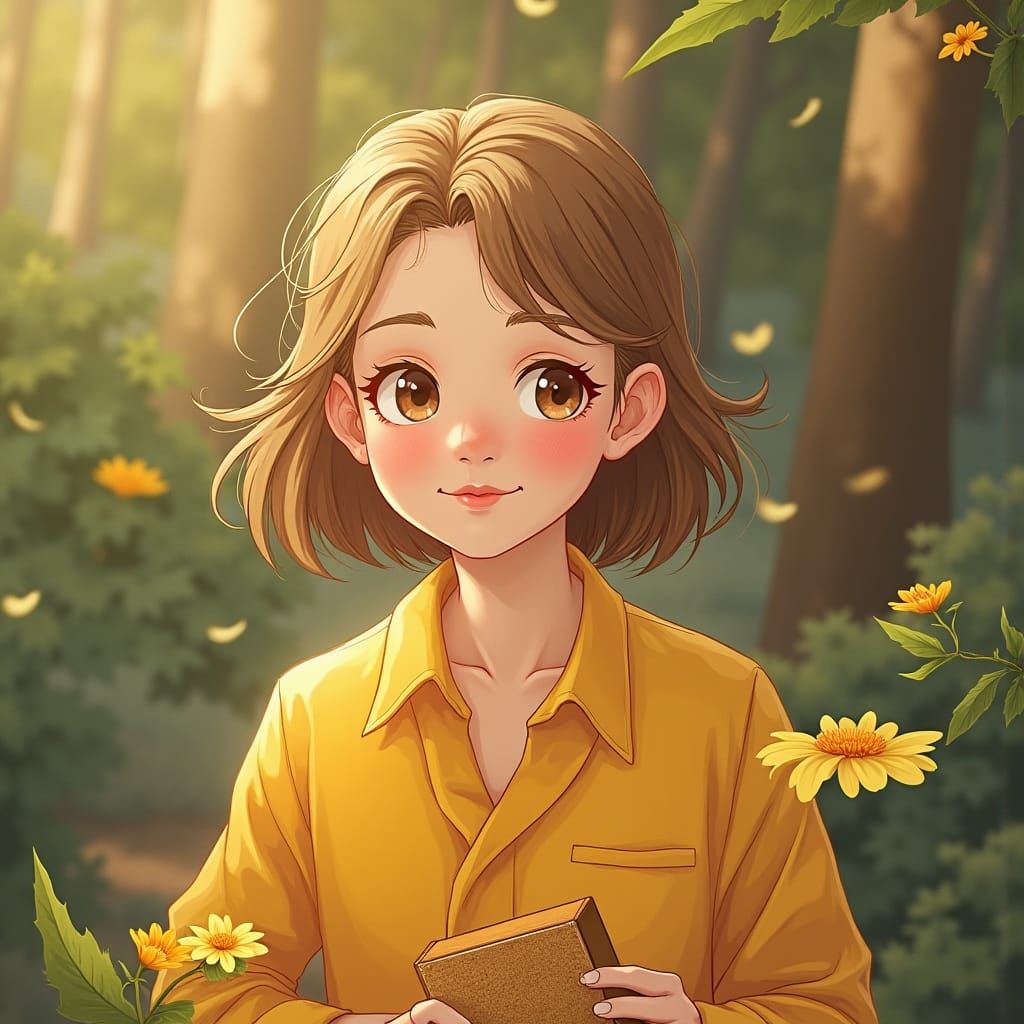 Serene Buddha in Luxurious Setting: Digital Art