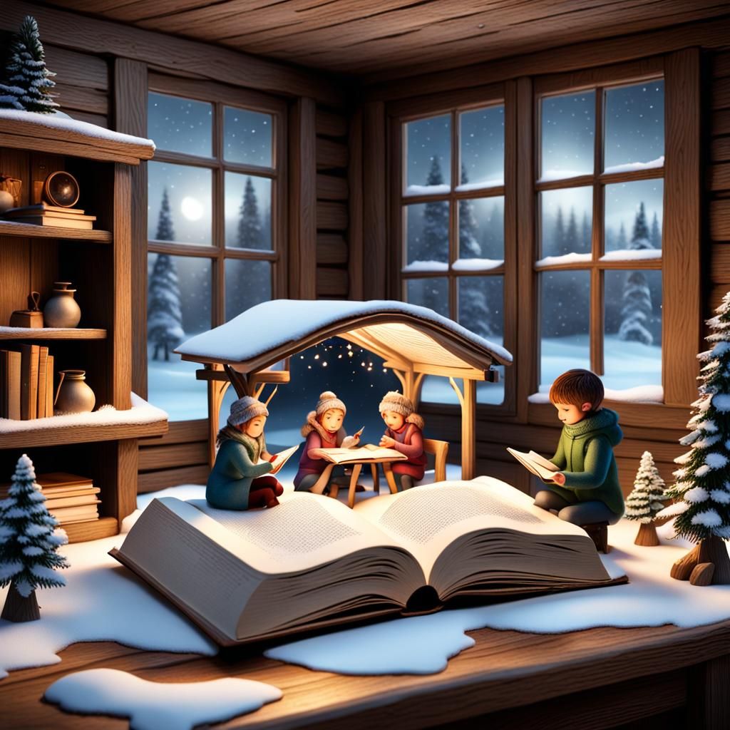Winter story time