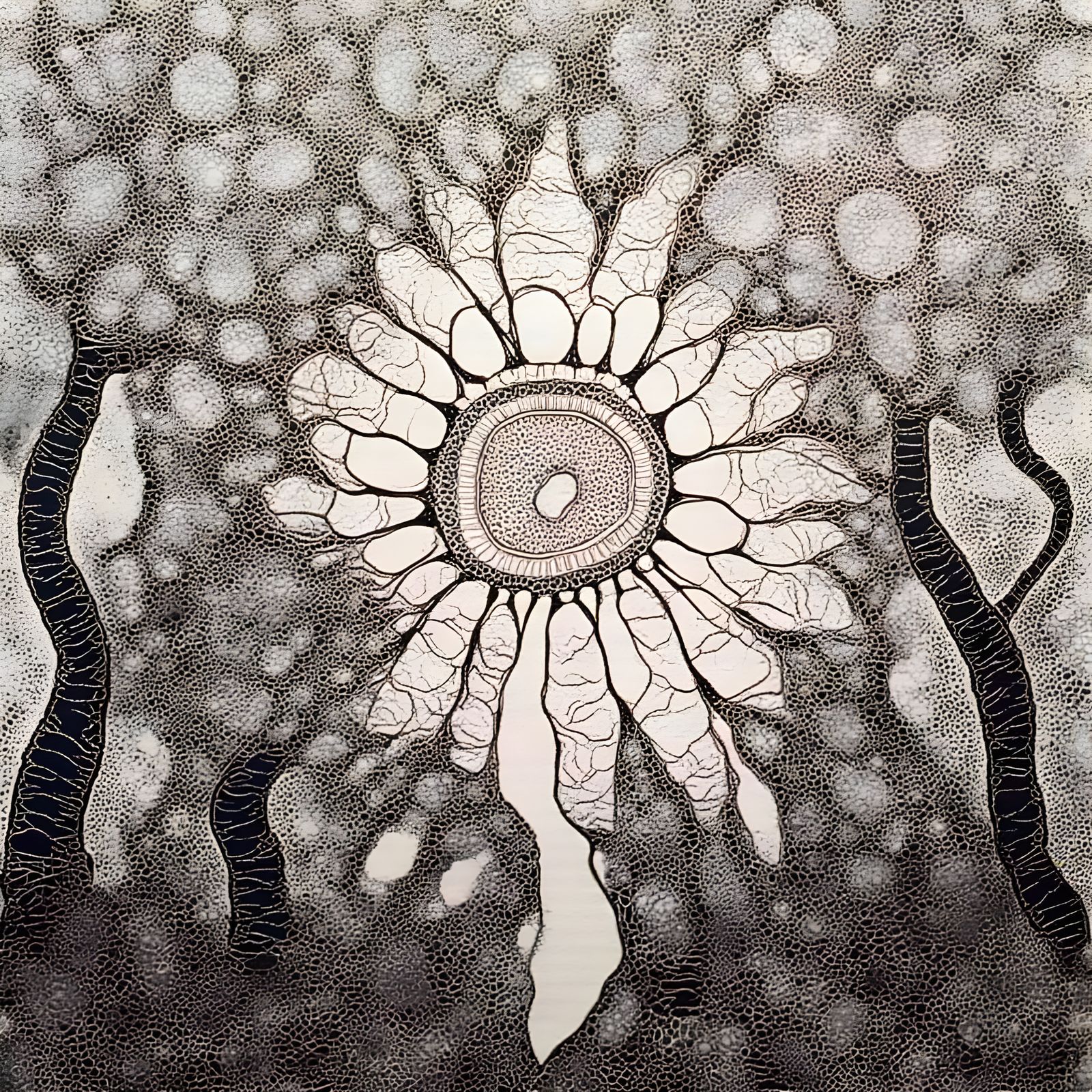 Stick Beast Hybrids in Intricate Filigree Village