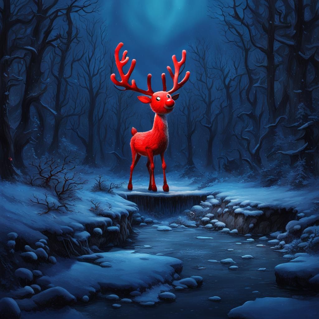 Dark Horror: Rudolph's Inflated Nose